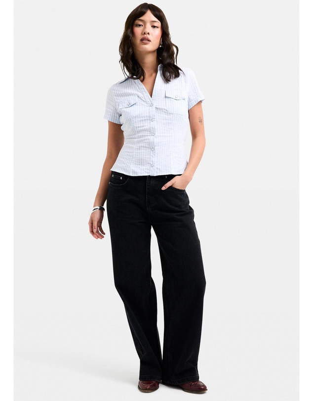 Insight - Blake Stripe Popper Shirt