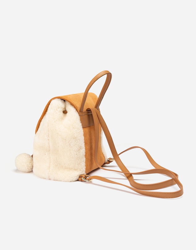 Ozwear Connection Uggs - Ugg Pompom Fluffy Backpack