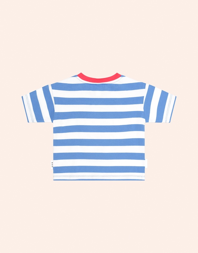 Huxbaby - Stripe Sitting Hux Tee - Babies-Kids