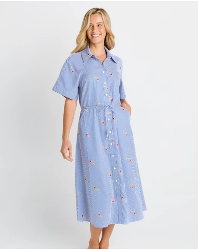 Betty Basics - Shelley Shirt Dress