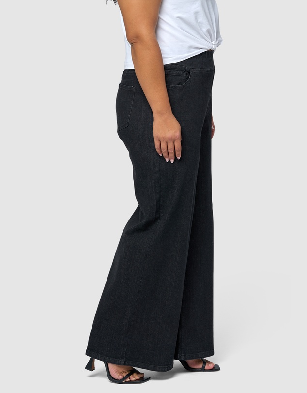 Indigo Tonic - Luxe Wide Leg Comfort Waist Jean