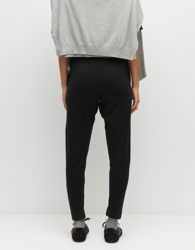 JH Lounge - JHL Slim Trackpant (Cotton Cashmere) Black