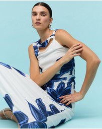 Staple the Label - Ethos Mesh Midi Dress