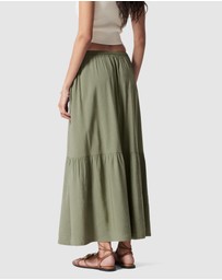 & Other Stories - Tiered Midi Skirt