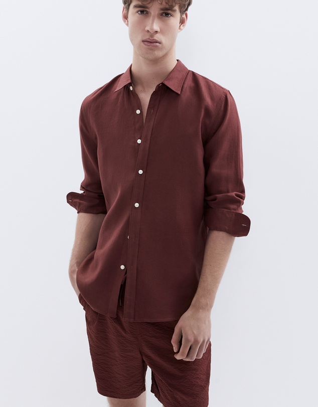 UNISON - Linen Regular Fit Shirt