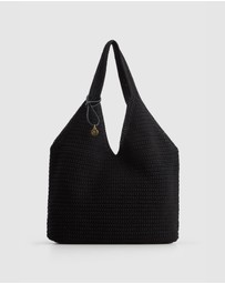 Laura Jones - Rayon Crochet Tote Bag