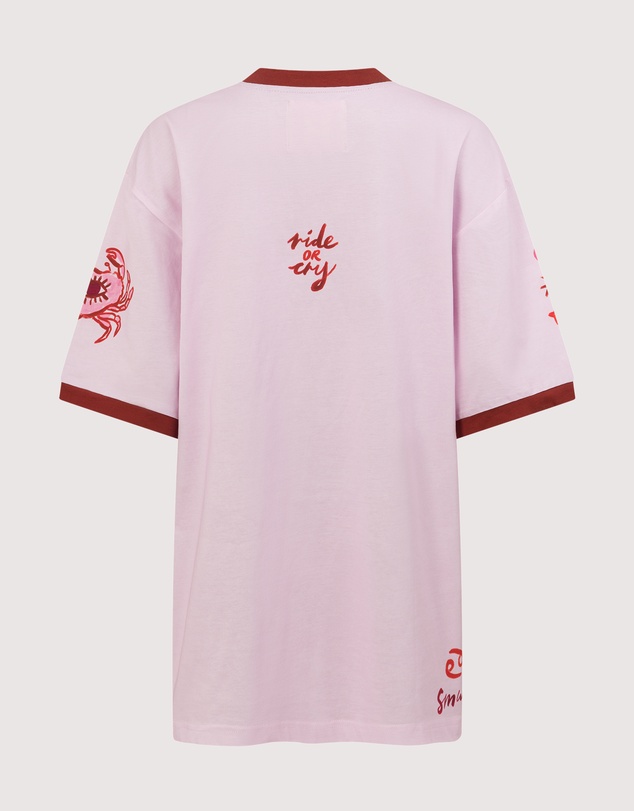 The Somewhere Co - Cancer Astrology Oversized Tee