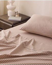 Sheet Society - Leo Washed Cotton Fitted Sheet Set