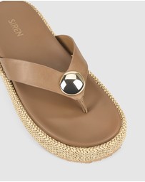 Siren - Apollonia Flatform Sandals