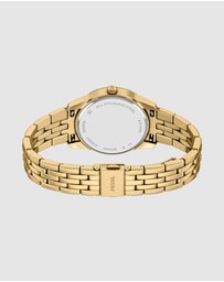 Fossil - Scarlette Gold Tone Analogue Watch