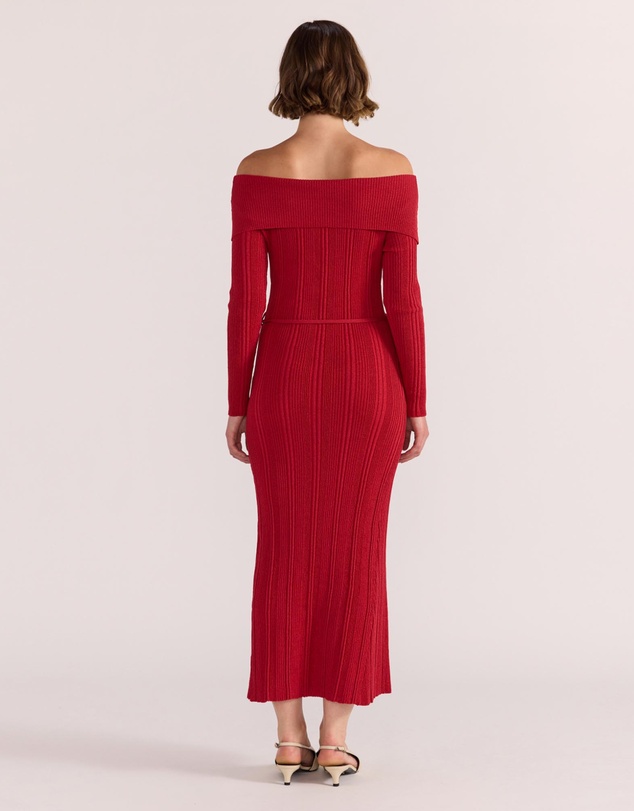 Staple the Label - Luna Off Shoulder Knit Dress