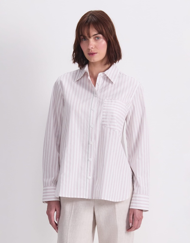 Sportscraft - Logo Stripe Pocket Shirt
