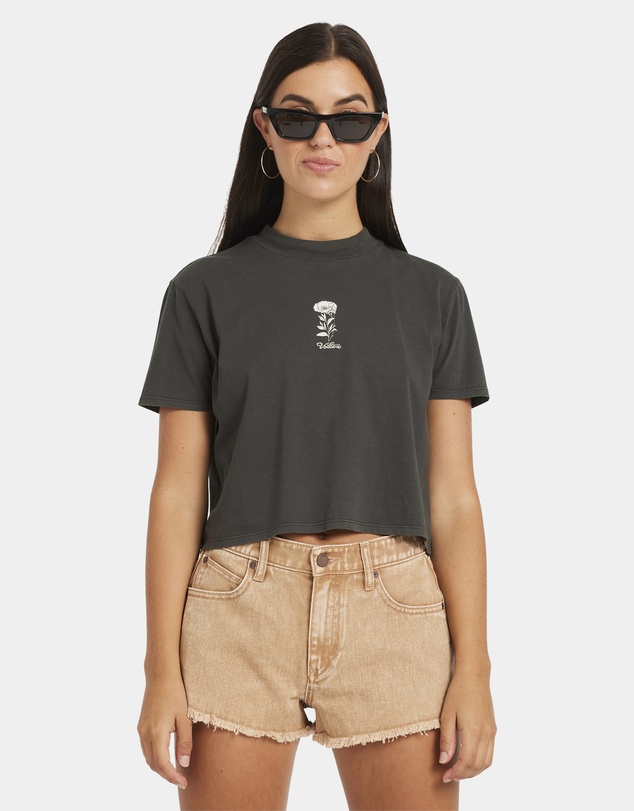 Volcom - Womens Oz Dial Crop T-Shirt
