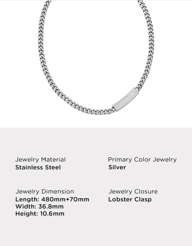 Emporio Armani - Silver Necklace