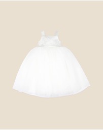 Bebe by Minihaha - Embroidered Bodice Tulle Dress - Kids