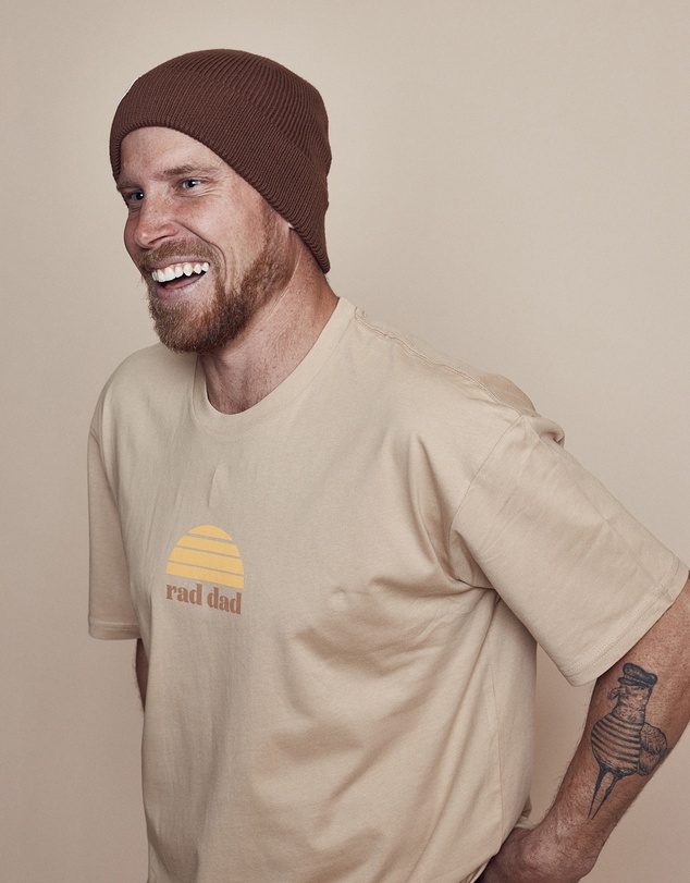 Banabae - Rad Dad Organic Cotton Tee - Tan