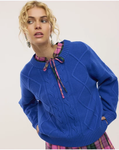 Obus - Eternity Cable Knit Jumper