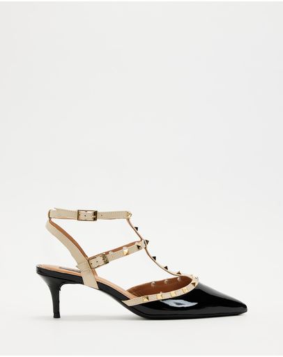 Black Patent & Off While