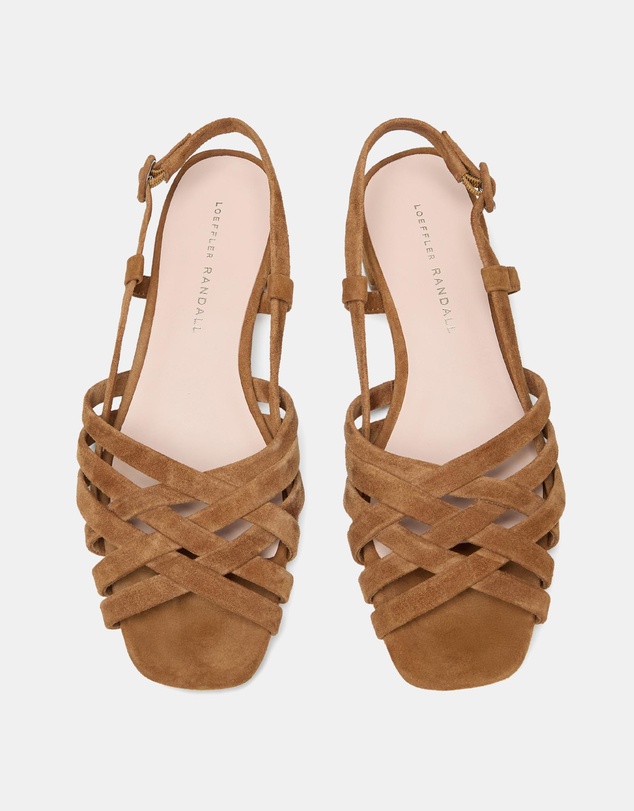 Loeffler Randall - Shelly Lattice Slingback Sandals