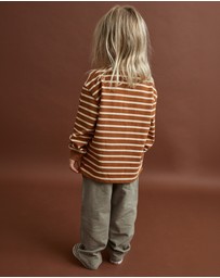 Rhythm - Stripe LS Rugby Polo - Kids