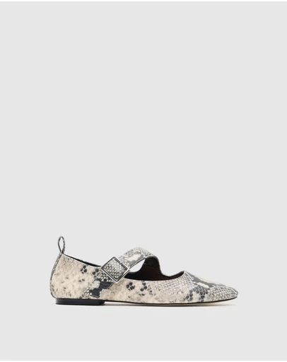 Oxford - Florentine Cross Strap Ballet