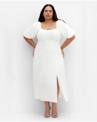 City Chic - Lori Lined Midi Dress