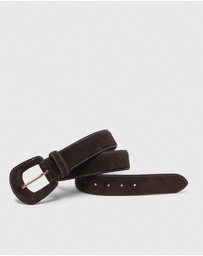 Maje - A Cover Suede Belt
