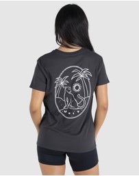 UNIT - UNIT Ringer Ladies T-Shirt