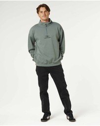 Rip Curl - Pill Icon 1/4 Zip Crew