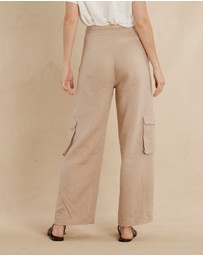 Amelius - Ciel Linen Cargo Pant