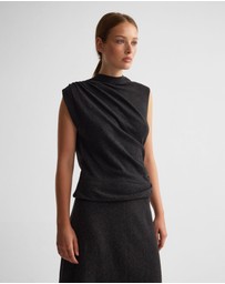Oxford - Adriana Cashmere Blend Top