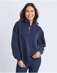 Foxwood - Luxe Zip Crew