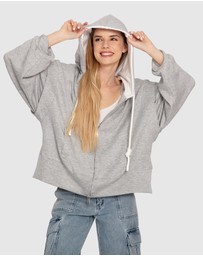 Belle & Bloom - No Ordinary Love Zip Hoodie