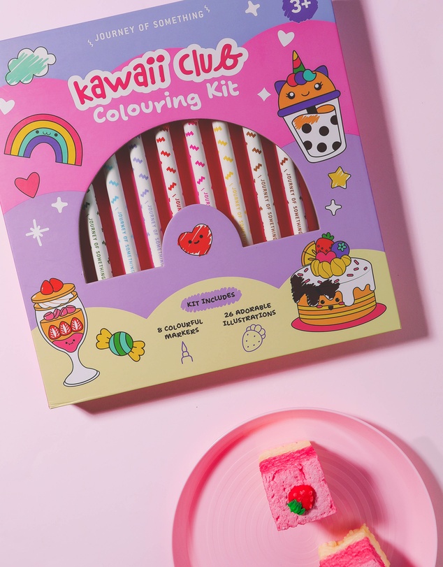 Journey Of Something - Kawaii Club Colouring Kit