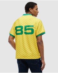 Tommy Hilfiger - Geometric Flag Print SS Rugby Shirt