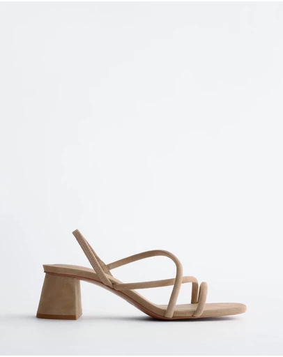 & Other Stories - Strappy Block Heel Sandals