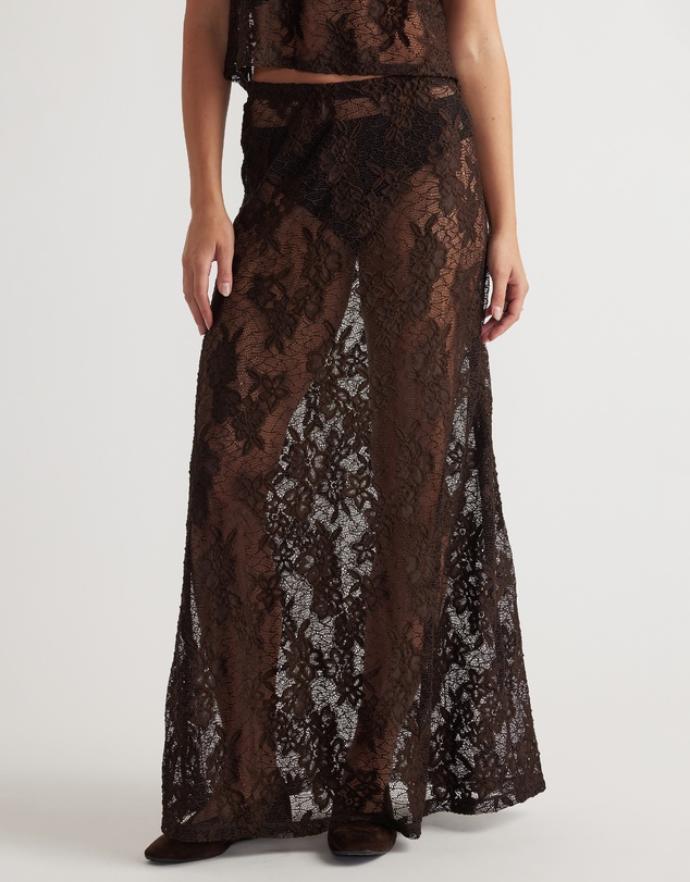 Decjuba - Lace Maxi Skirt