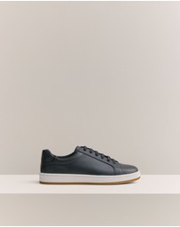 Trenery - Woodhead Leather Sneaker in Navy