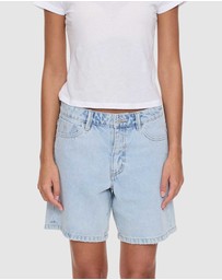 Thrills - Billie Low Rise Baggy Embro Shorts