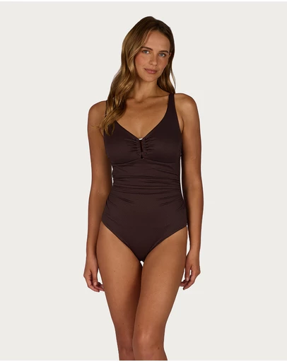 Baku Swimwear - Rococco D/E Cup Ring Front One Piece Swimsuit