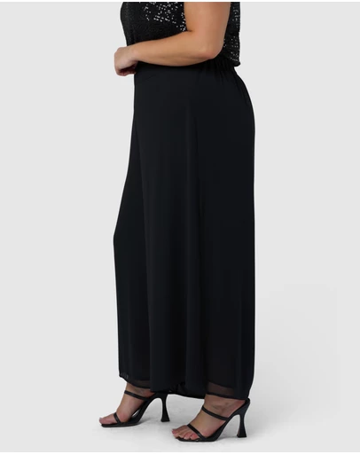Pink Dusk by Curve Project - Feeling Myself Wide Leg Pant