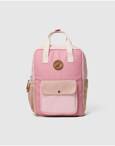 Crywolf - MINI BACKPACK Blush Colourblock