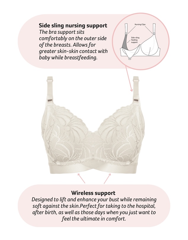 Hotmilk Maternity Lingerie - Warrior 2.0 FlexFit Nursing Bra - Wirefree