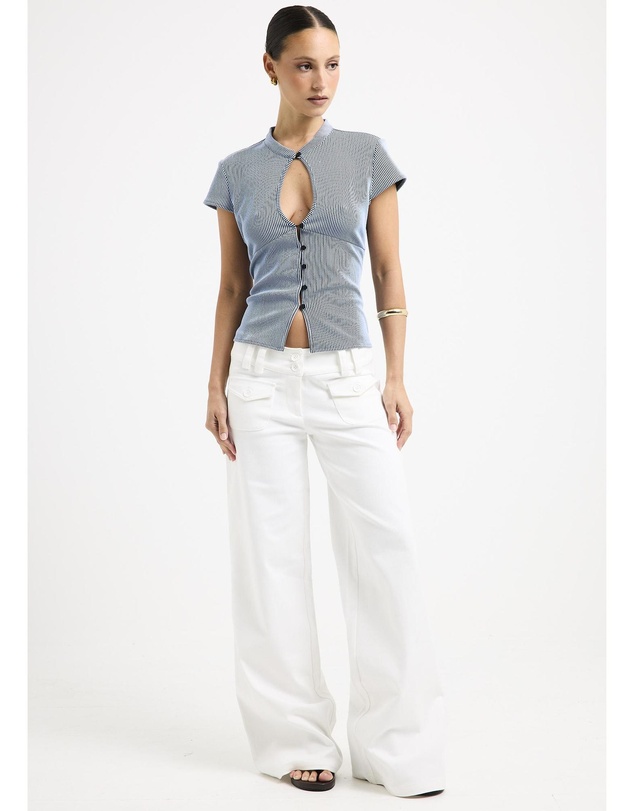 Insight - Angelique Keyhole Top