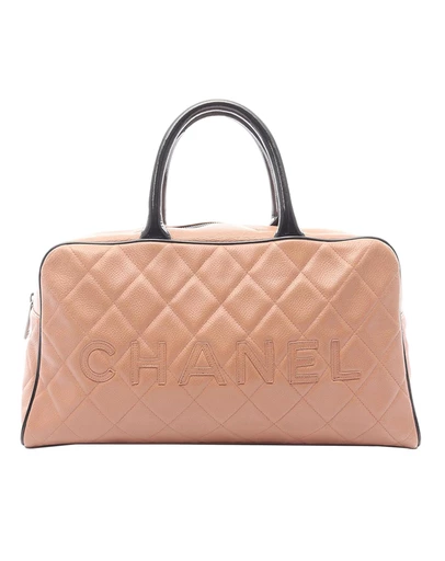 Pre-Loved by Azura Reborn - Pre-Loved CC Quilted Caviar Bowler Bag