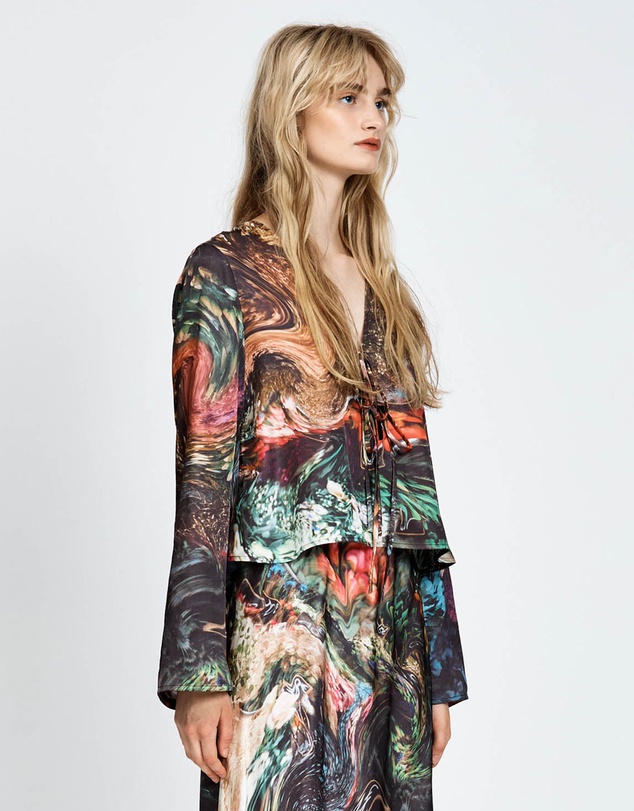 bul - Nolla Top Kukka Floral Print