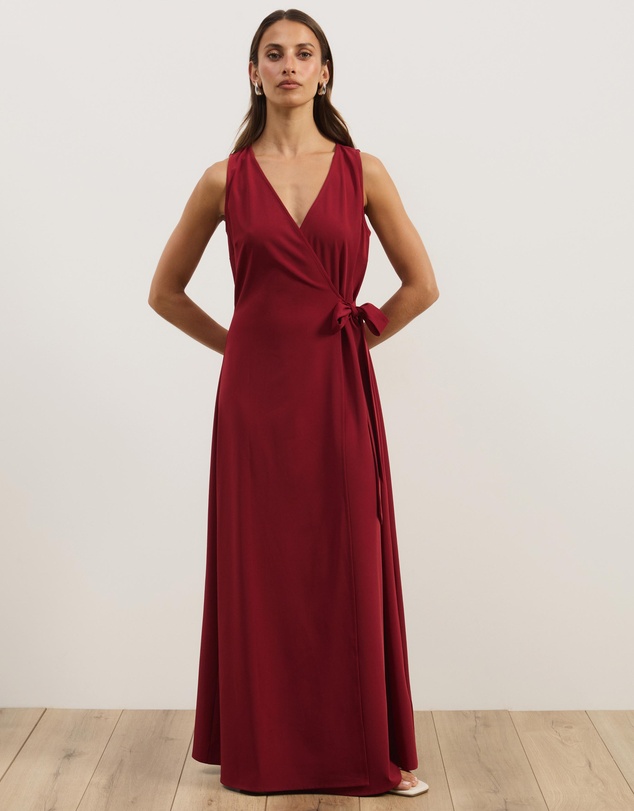 Atmos&Here - Lily Wrapover Midi Dress