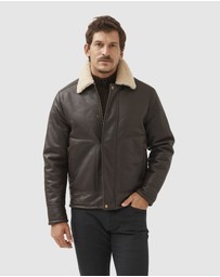 Rodd & Gunn - Arrowtown Shearling Leather Jacket