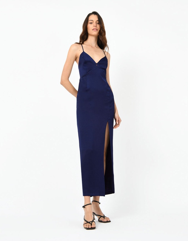 Forcast - Muse Backless Maxi Dress