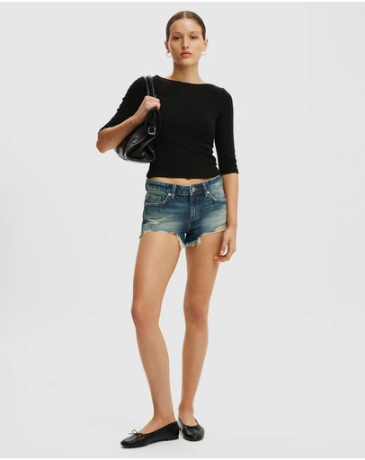 Cotton On - Saturday Denim Shorts